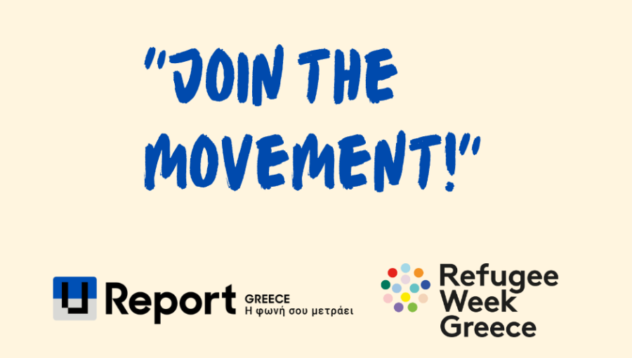 U-Report GR and Refugee Week GR join forces on the occasion of World Refugee Day!