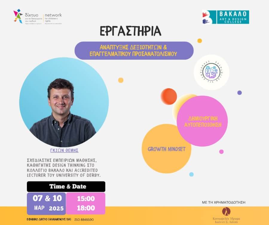 Εργαστήρι με τον Θέμη Γκιών