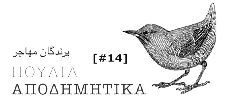 Αποδημητικά Πουλιά: Διαβάστε το δέκατο τέταρτο φύλλο [Migratory Birds #14]